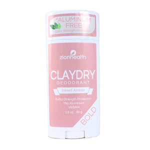 ClayDry Bold Deodorant - Sweet Amber