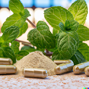 Peppermint Leaf (Organic) - 100 Capsules